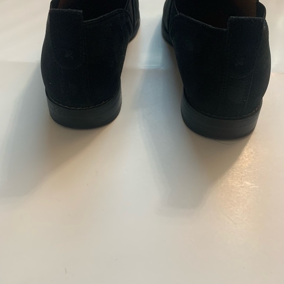 Women’s Franco Sarto Hum Black Suede Loafers 7.5 - Picture 5 of 6